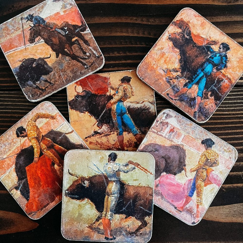 Spanish Coasters of Six